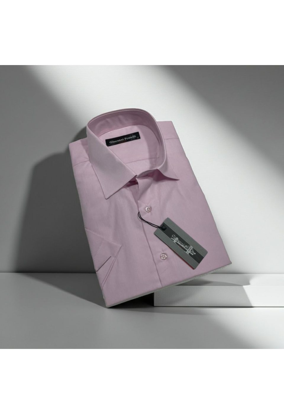Slim Fit Kısa Kol Düz Renk Erkek Gömlek 3GMK320408040 - Giovanni Fratelli