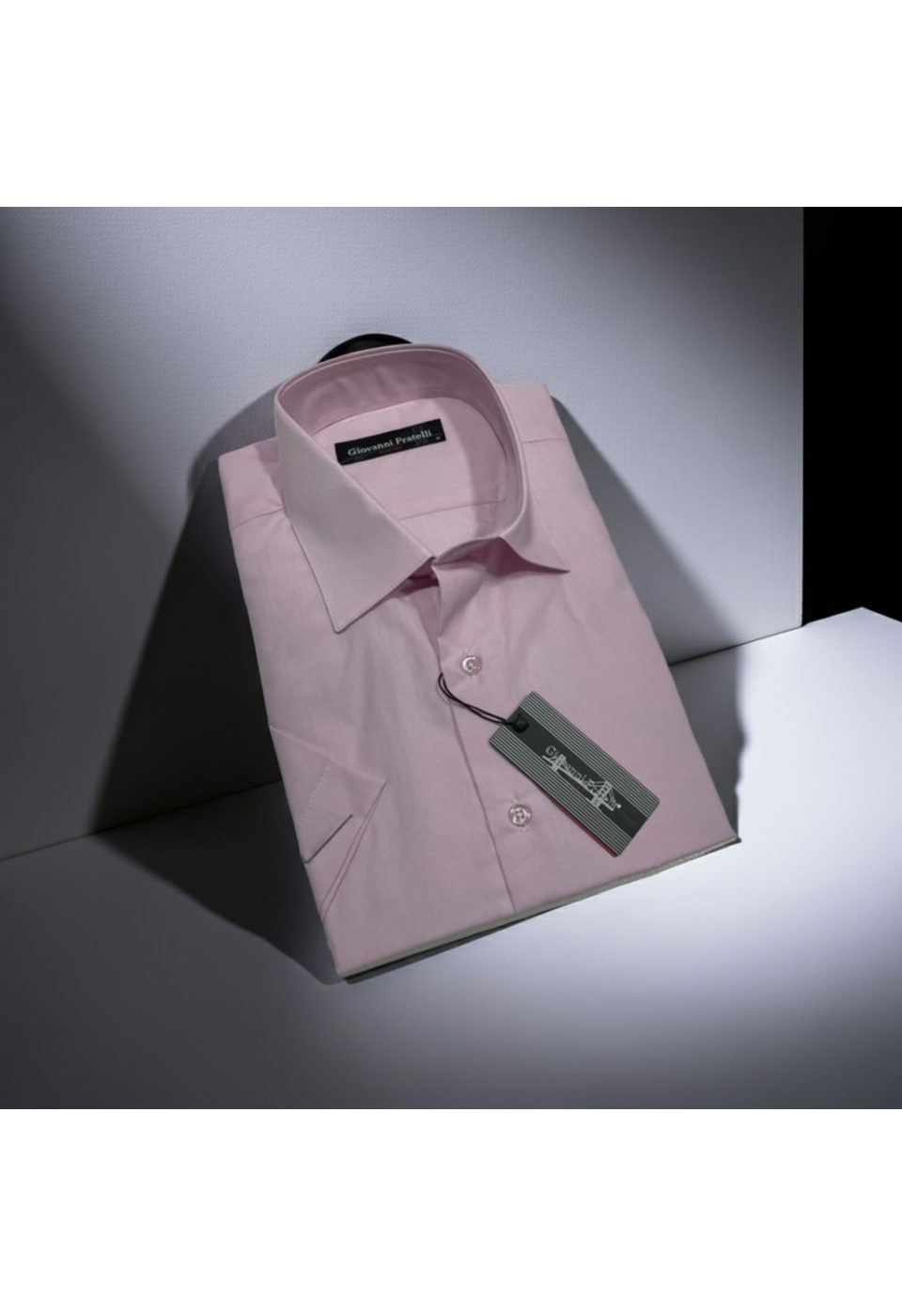 Slim Fit Kısa Kol Düz Renk Erkek Gömlek 3GMK320408040 - Giovanni Fratelli