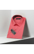 Slim Fit Kısa Kol Düz Renk Erkek Gömlek 3GMK320408052