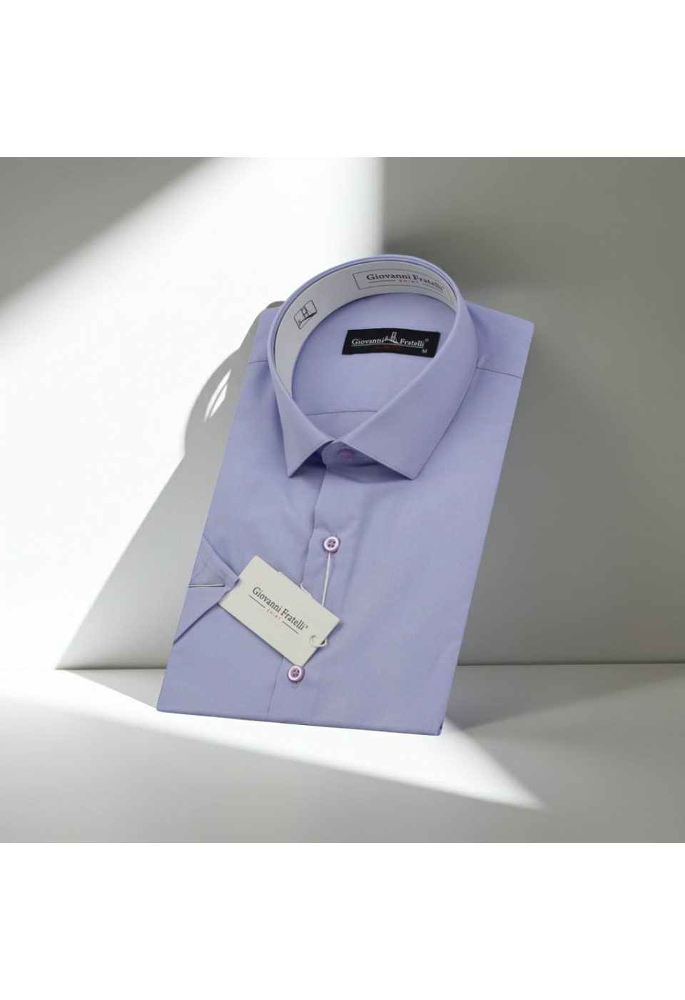 Slim Fit Kısa Kol Düz Renk Erkek Gömlek 3GMK320408053 - Giovanni Fratelli