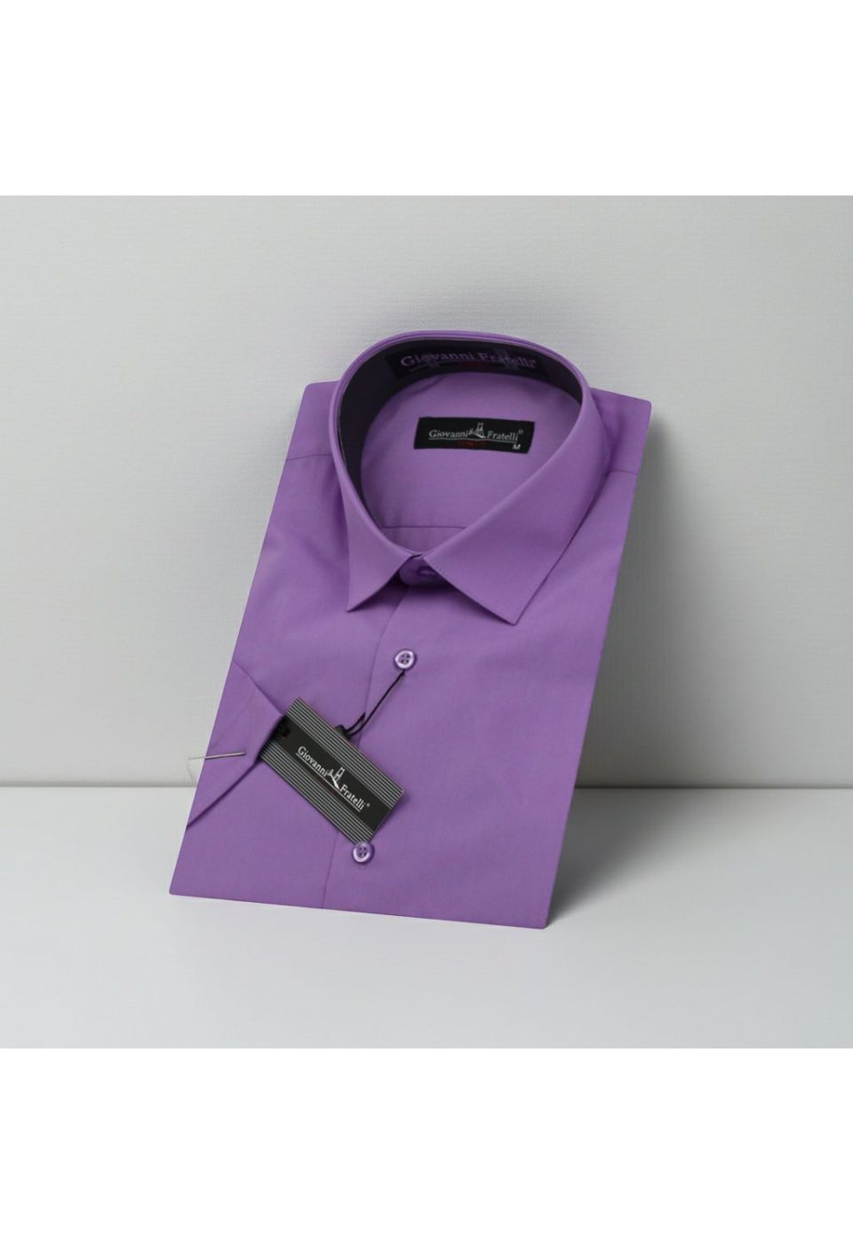 Slim Fit Kısa Kol Düz Renk Erkek Gömlek 3GMK320408059 - Giovanni Fratelli