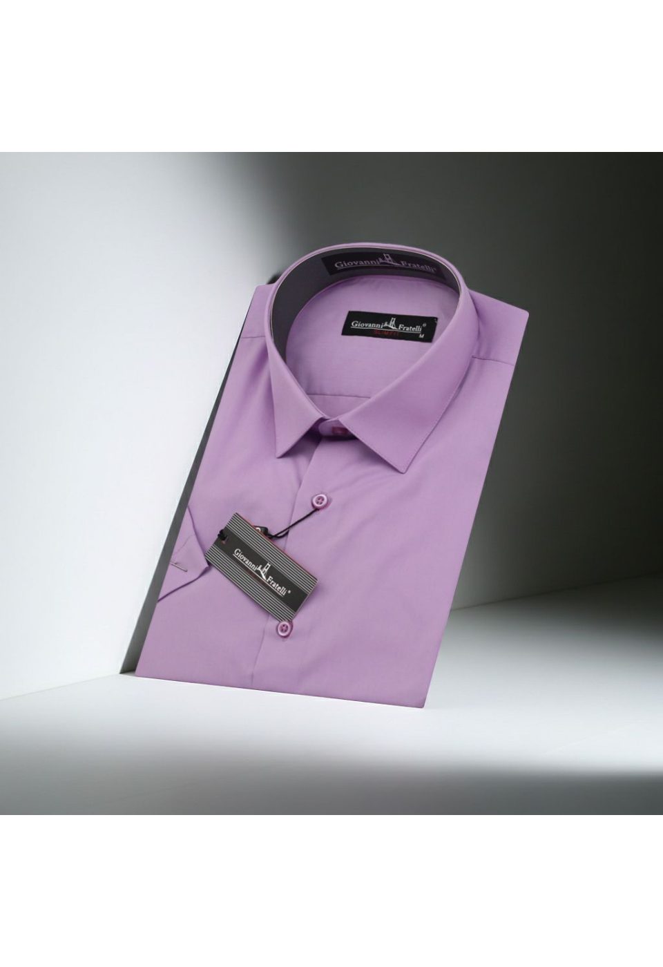 Slim Fit Kısa Kol Düz Renk Erkek Gömlek 3GMK320408061 - Giovanni Fratelli