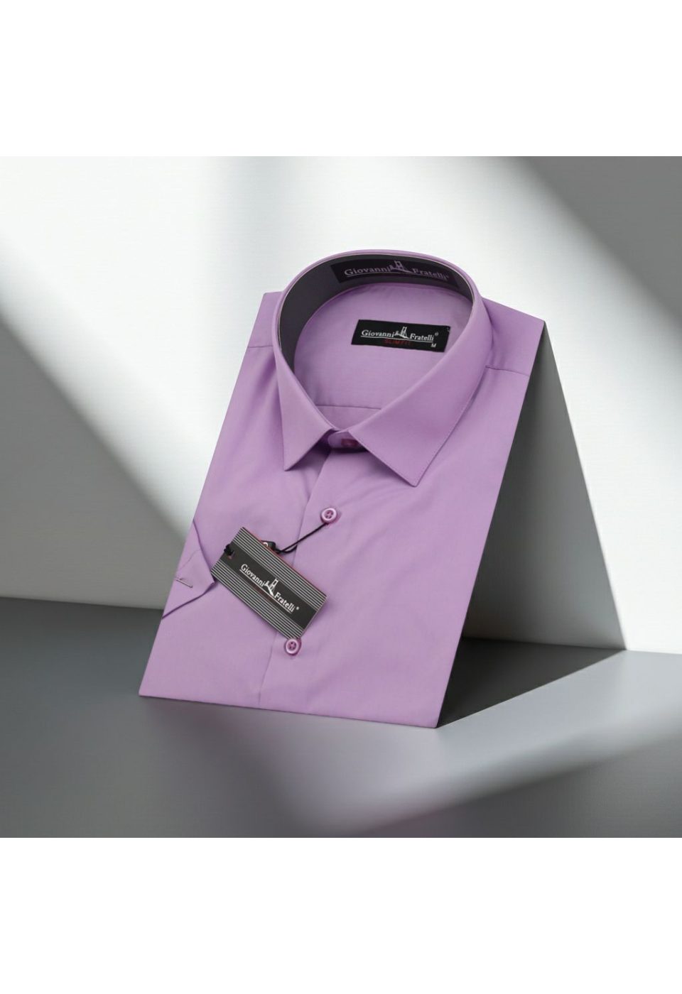 Slim Fit Kısa Kol Düz Renk Erkek Gömlek 3GMK320408061 - Giovanni Fratelli