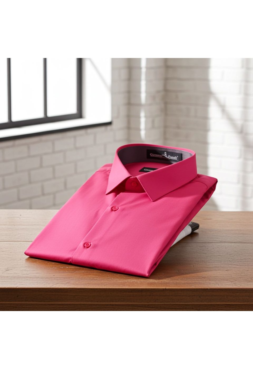 0408 CR K 064 Slim Fit Kısa Kol Düz Renk Erkek Gömlek 3GMK320408064 - Giovanni Fratelli