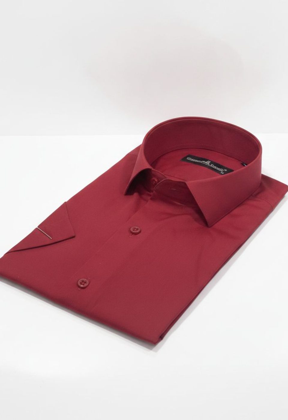 Slim Fit Kısa Kol Düz Renk Erkek Gömlek 3GMK320408074 - Giovanni Fratelli