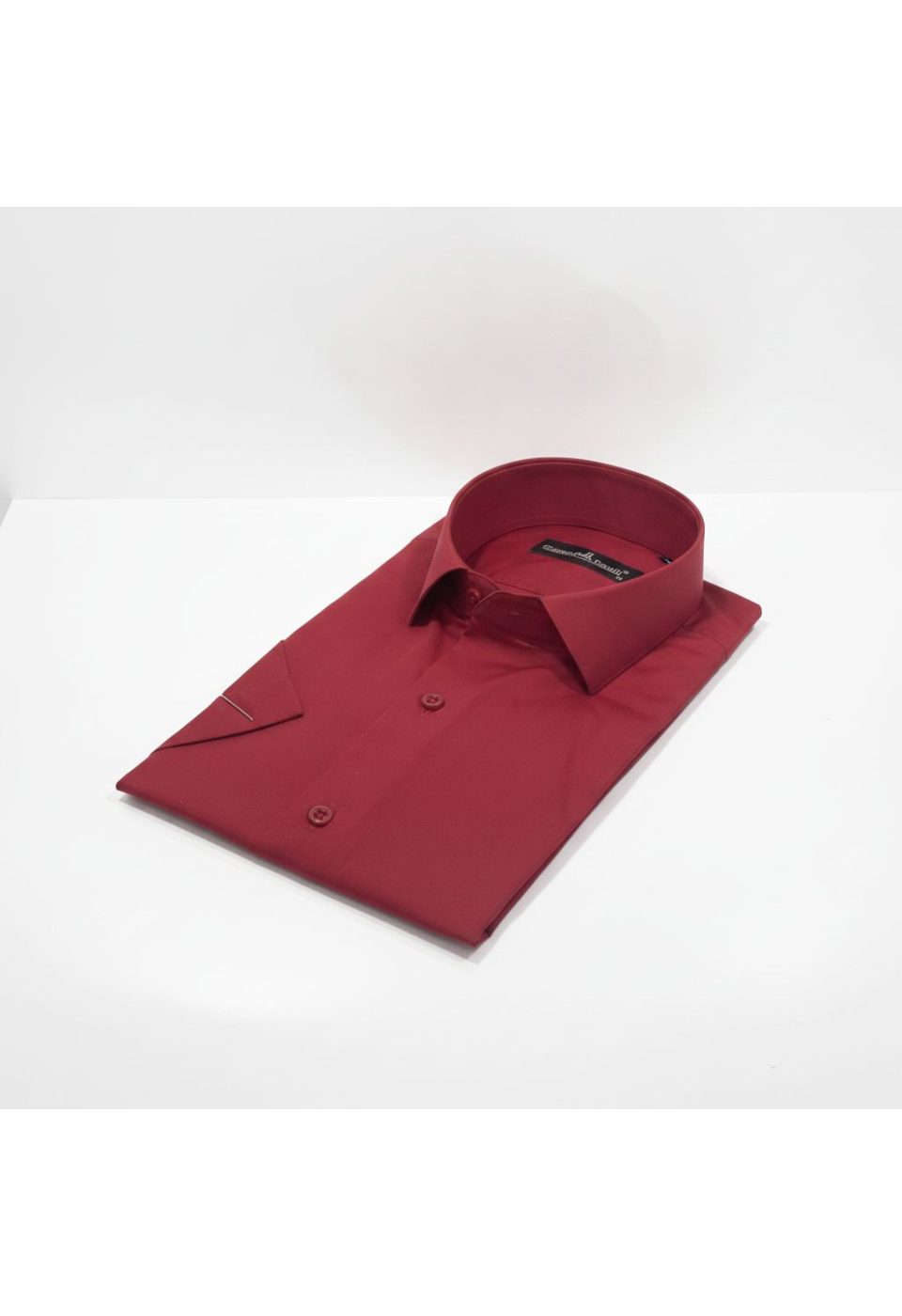 Slim Fit Kısa Kol Düz Renk Erkek Gömlek 3GMK320408074 - Giovanni Fratelli