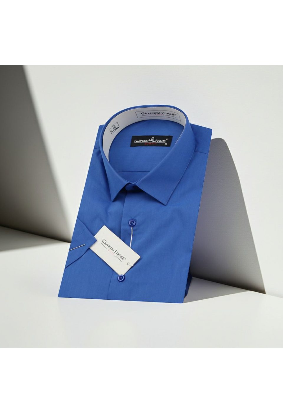 Slim Fit Kısa Kol Düz Renk Erkek Gömlek 3GMK320408A02 - Giovanni Fratelli