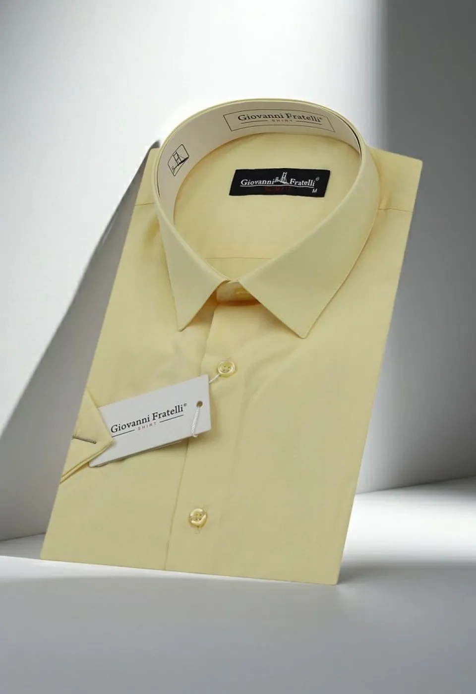Slim Fit Kısa Kol Düz Renk Erkek Gömlek 3GMK320408A06