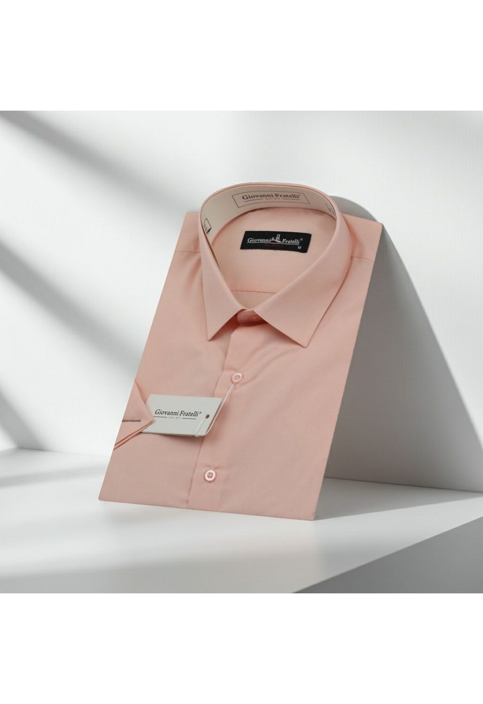 Slim Fit Kısa Kol Düz Renk Erkek Gömlek 3GMK320408A07 - Giovanni Fratelli