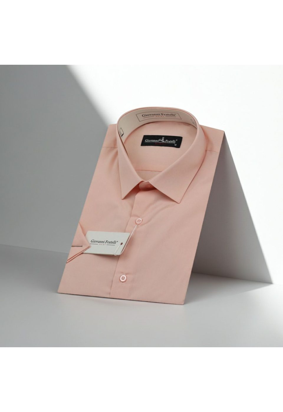 Slim Fit Kısa Kol Düz Renk Erkek Gömlek 3GMK320408A07 - Giovanni Fratelli