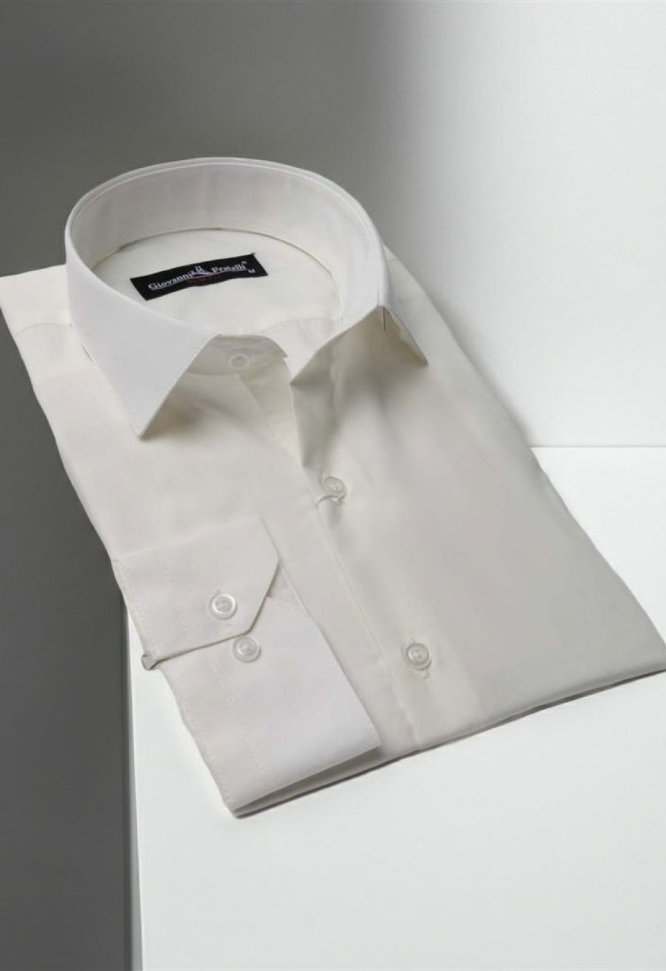 Slim Fit Uzun Kol Düz Renk Erkek Gömlek 3GMK310408SAM