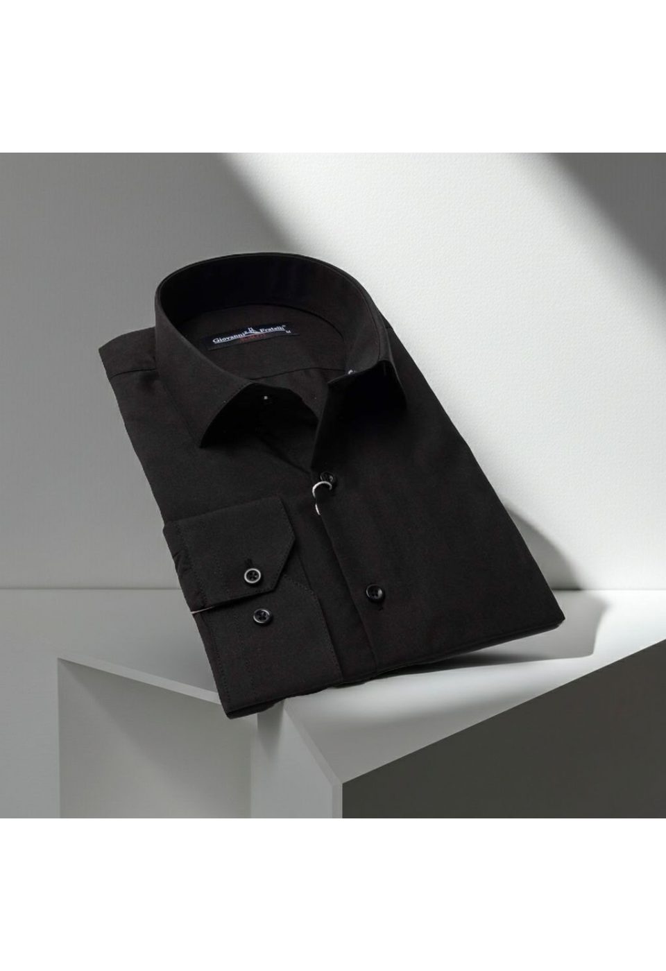 0408 CR SYH Slim Fit Uzun Kol Düz Renk Erkek Gömlek 3GMK310408SYH - Giovanni Fratelli