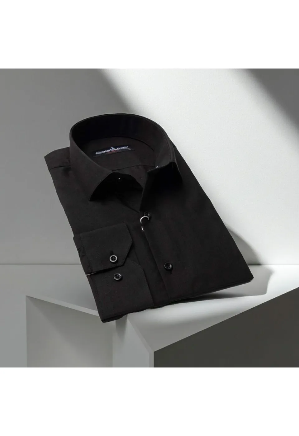 Slim Fit Uzun Kol Düz Renk Erkek Gömlek 3GMK310408SYH - Giovanni Fratelli