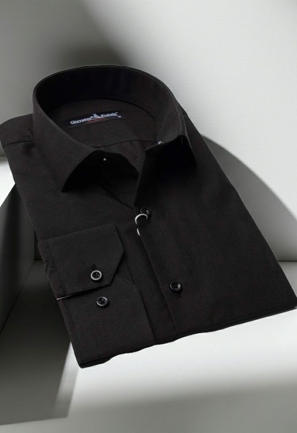 Slim Fit Uzun Kol Düz Renk Erkek Gömlek 3GMK310408SYH