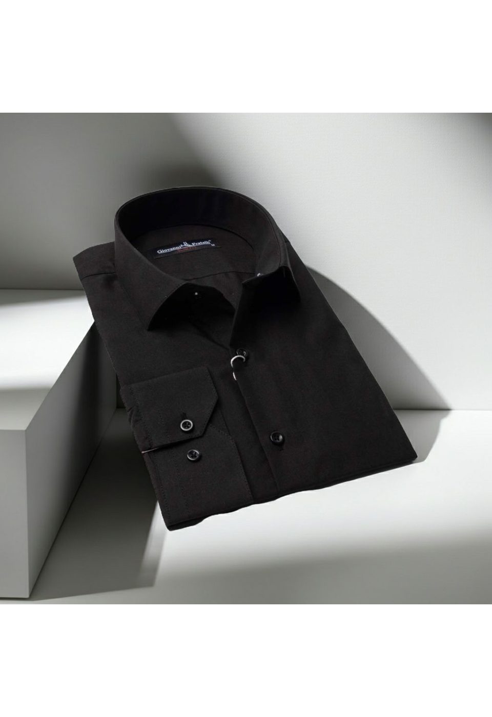 0408 CR SYH Slim Fit Uzun Kol Düz Renk Erkek Gömlek 3GMK310408SYH - Giovanni Fratelli