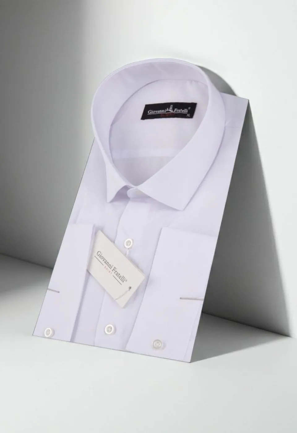 Slim Fit Uzun Kol Universal Manşet Düz Renk Erkek Gömlek 3GMK340408BYZ