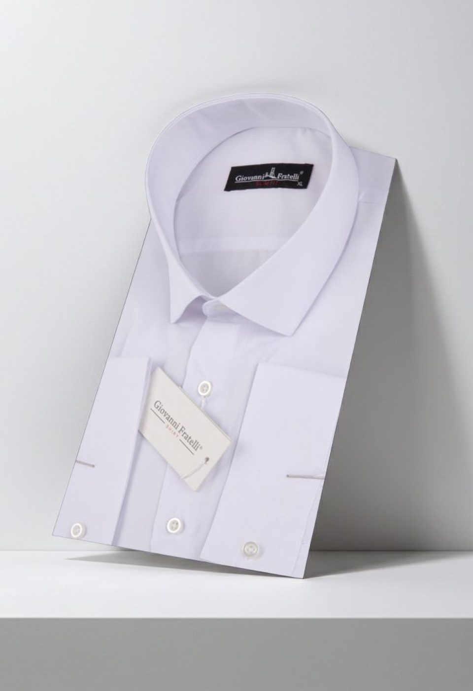 Slim Fit Uzun Kol Universal Manşet Düz Renk Erkek Gömlek 3GMK340408BYZ