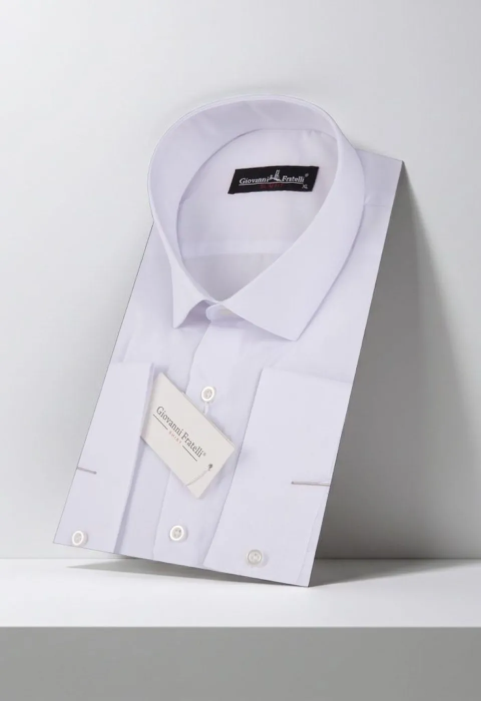Slim Fit Uzun Kol Universal Manşet Düz Renk Erkek Gömlek 3GMK340408BYZ