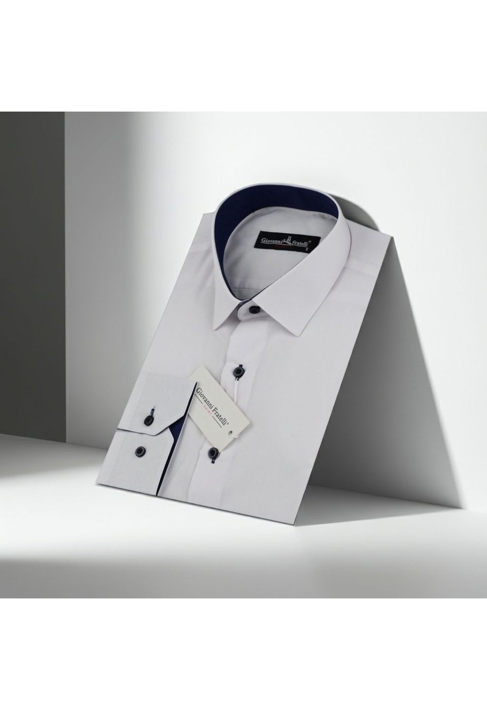 0411 CR 001 Slim Fit Uzun Kol Düz Renk Erkek Gömlek 3GMK310411001 - Giovanni Fratelli