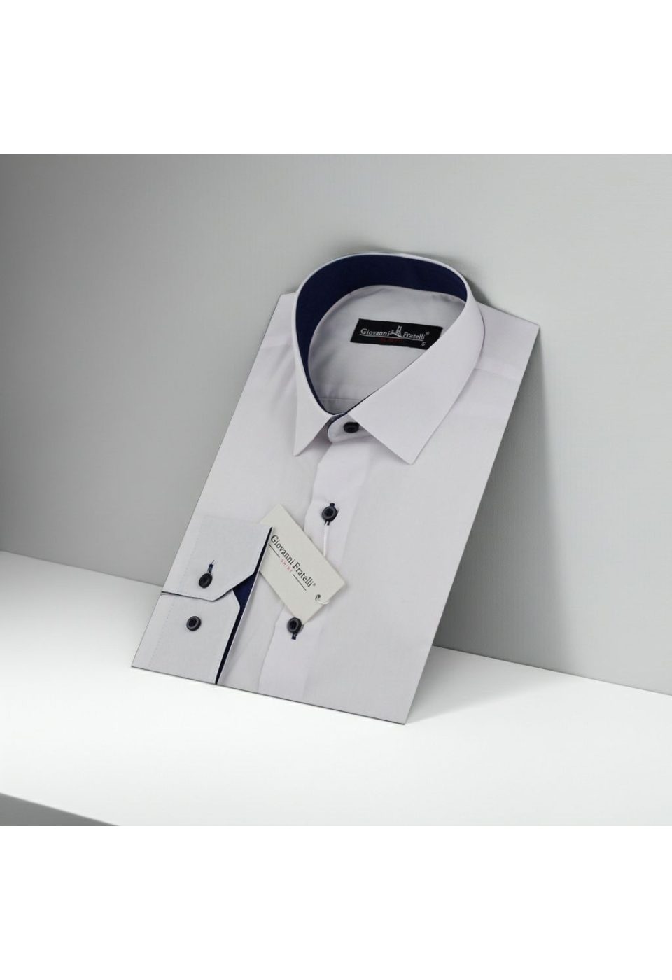 0411 CR 001 Slim Fit Uzun Kol Düz Renk Erkek Gömlek 3GMK310411001 - Giovanni Fratelli