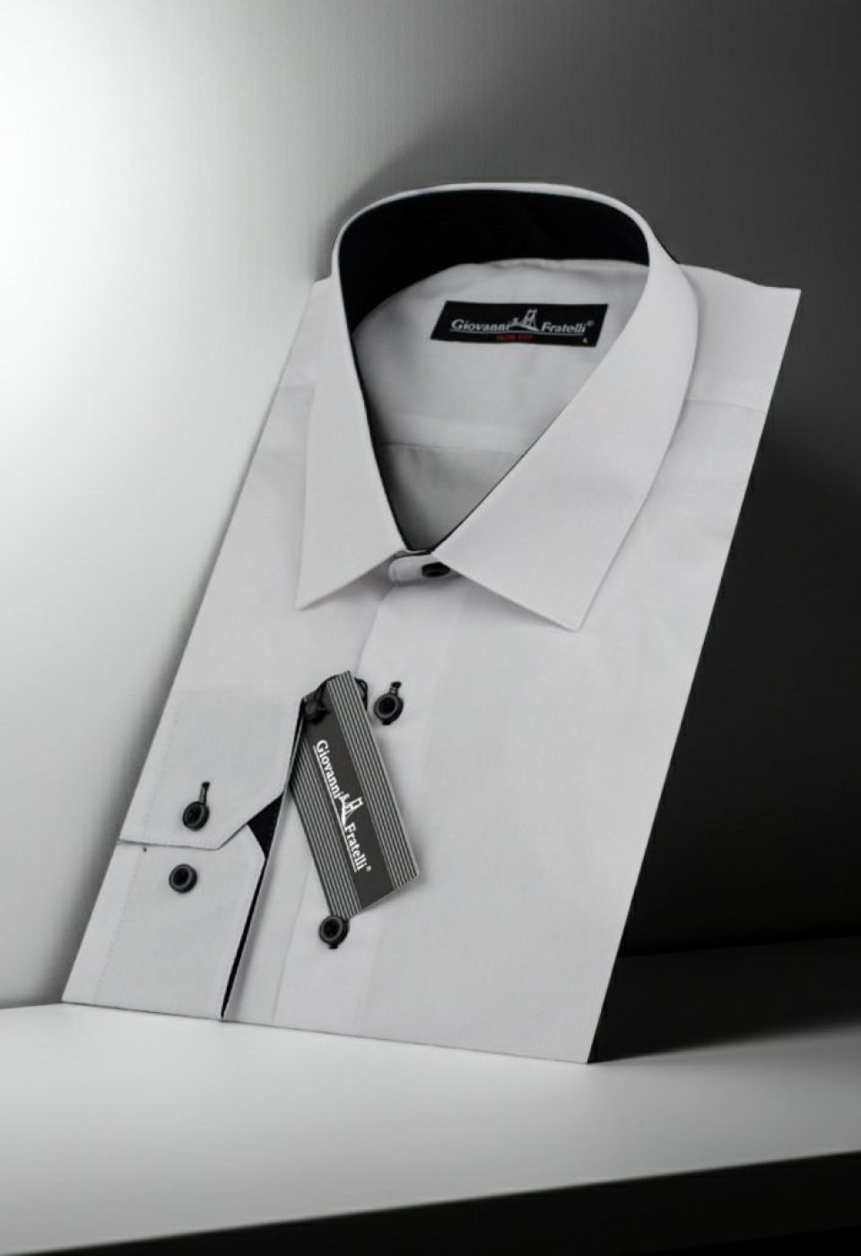 Slim Fit Uzun Kol Düz Renk Erkek Gömlek 3GMK310411002