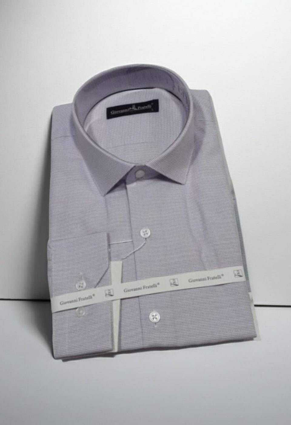 Slim Fit Uzun Kol Desenli Erkek Gömlek 3GMK310416006