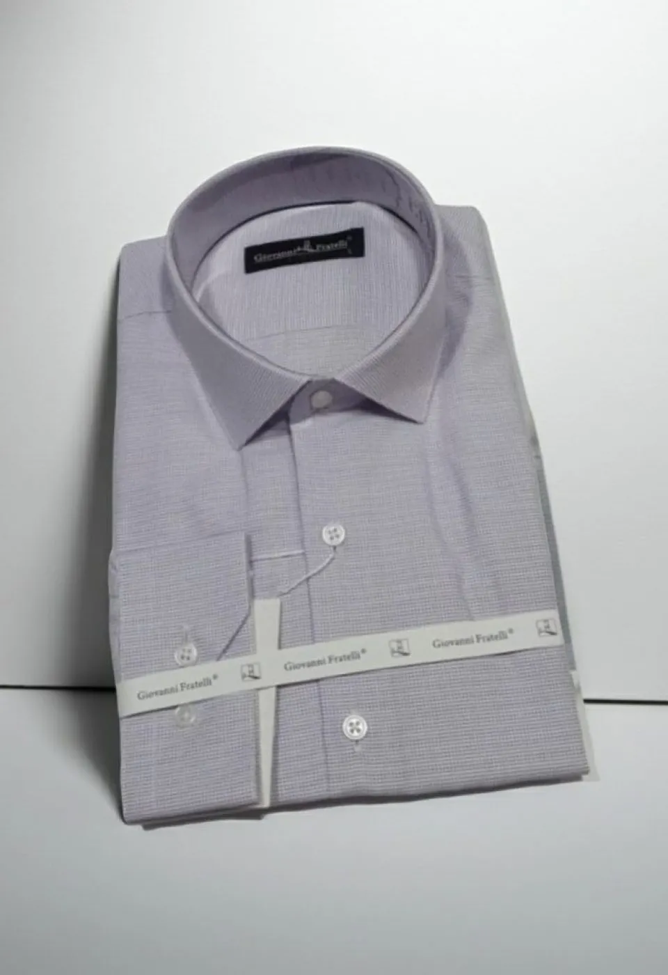 Slim Fit Uzun Kol Desenli Erkek Gömlek 3GMK310416006