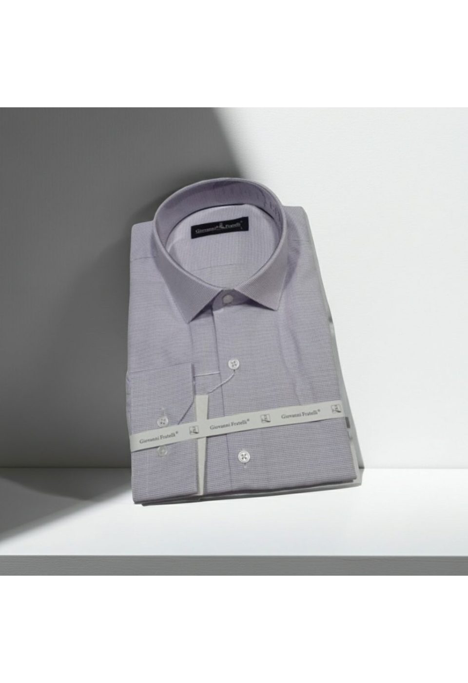 Slim Fit Uzun Kol Desenli Erkek Gömlek 3GMK310416006 - Giovanni Fratelli