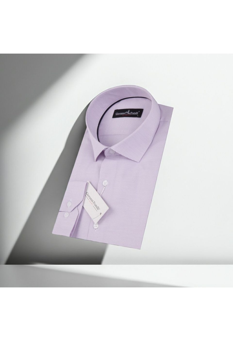 Slim Fit Uzun Kol Desenli Erkek Gömlek 3GMK310416008 - Giovanni Fratelli