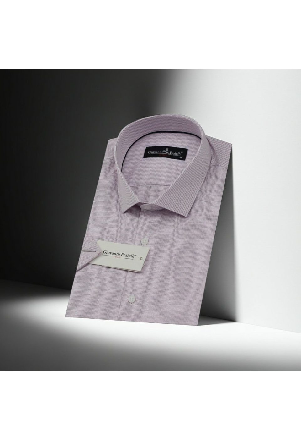 0416 CR K 002 Slim Fit Kısa Kol Desenli Erkek Gömlek 3GMK320416002 - Giovanni Fratelli