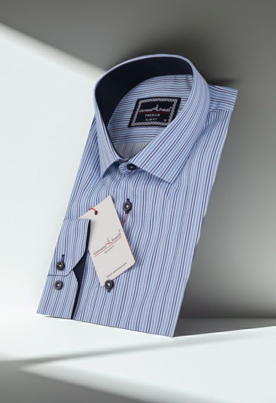 0422 CR DIGITAL 003 Slim Fit Uzun Kol Desenli Dijital Baskılı Erkek Gömlek 3GMK320422003 - Giovanni Fratelli