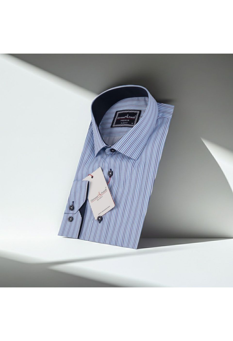 0422 CR DIGITAL 003 Slim Fit Uzun Kol Desenli Dijital Baskılı Erkek Gömlek 3GMK320422003 - Giovanni Fratelli