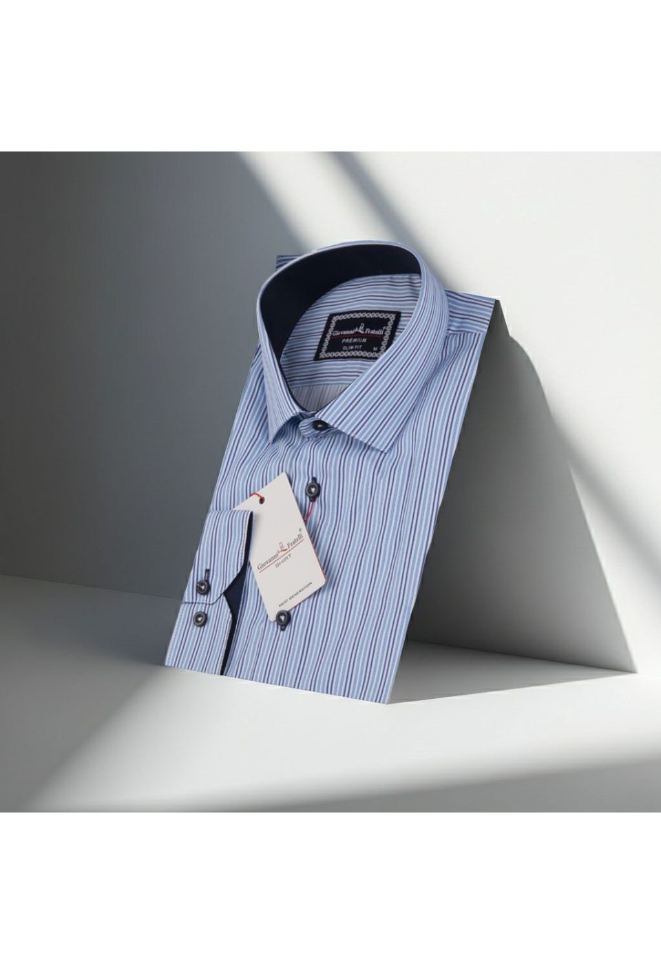 0422 CR DIGITAL 003 Slim Fit Uzun Kol Desenli Dijital Baskılı Erkek Gömlek 3GMK320422003 - Giovanni Fratelli