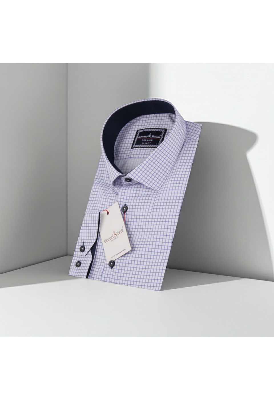 0422 CR DIGITAL 005 Slim Fit Uzun Kol Desenli Dijital Baskılı Erkek Gömlek 3GMK320422005 - Giovanni Fratelli