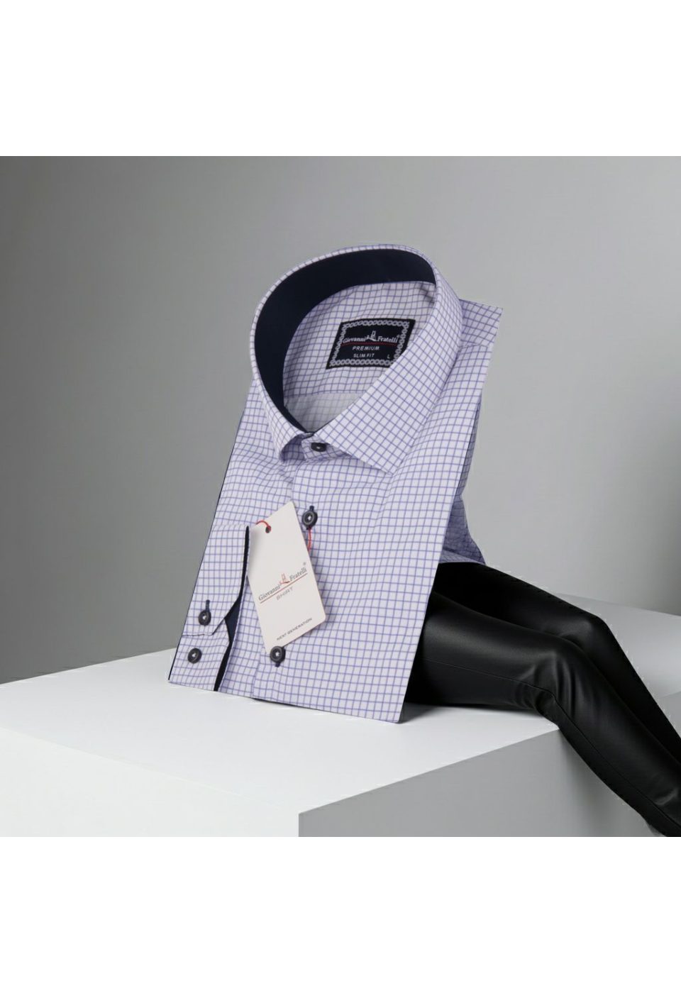 0422 CR DIGITAL 005 Slim Fit Uzun Kol Desenli Dijital Baskılı Erkek Gömlek 3GMK320422005 - Giovanni Fratelli