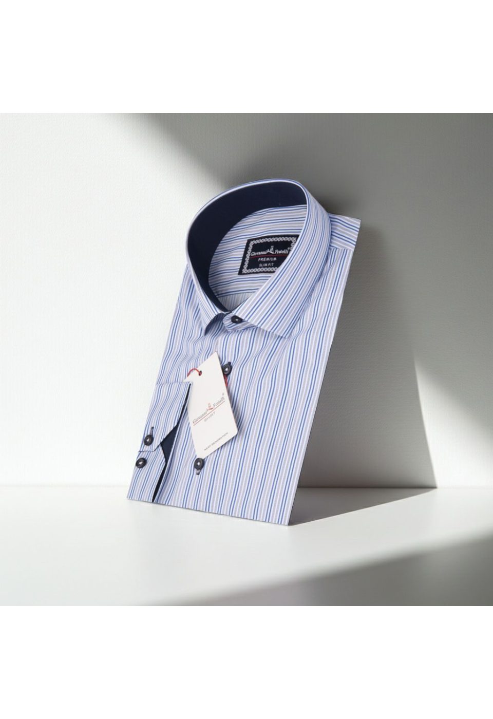 0422 CR DIGITAL 010 Slim Fit Uzun Kol Desenli Dijital Baskılı Erkek Gömlek 3GMK320422010 - Giovanni Fratelli
