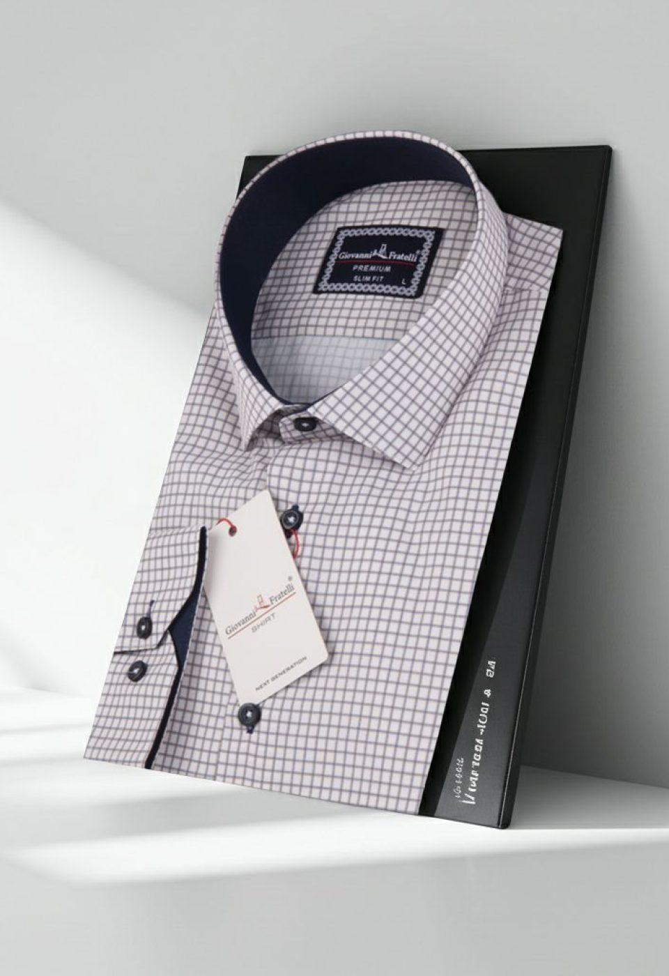 Slim Fit Uzun Kol Desenli Dijital Baskılı Erkek Gömlek 3GMK320422013