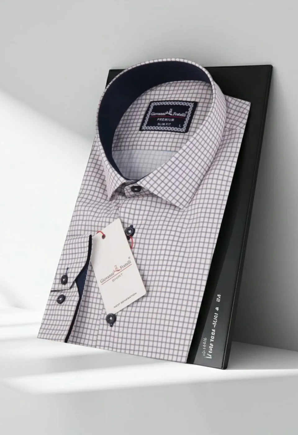 Slim Fit Uzun Kol Desenli Dijital Baskılı Erkek Gömlek 3GMK320422013