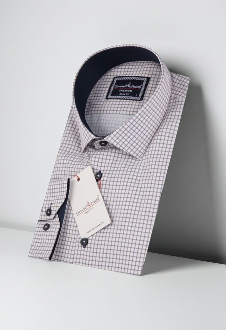 Slim Fit Uzun Kol Desenli Dijital Baskılı Erkek Gömlek 3GMK320422013