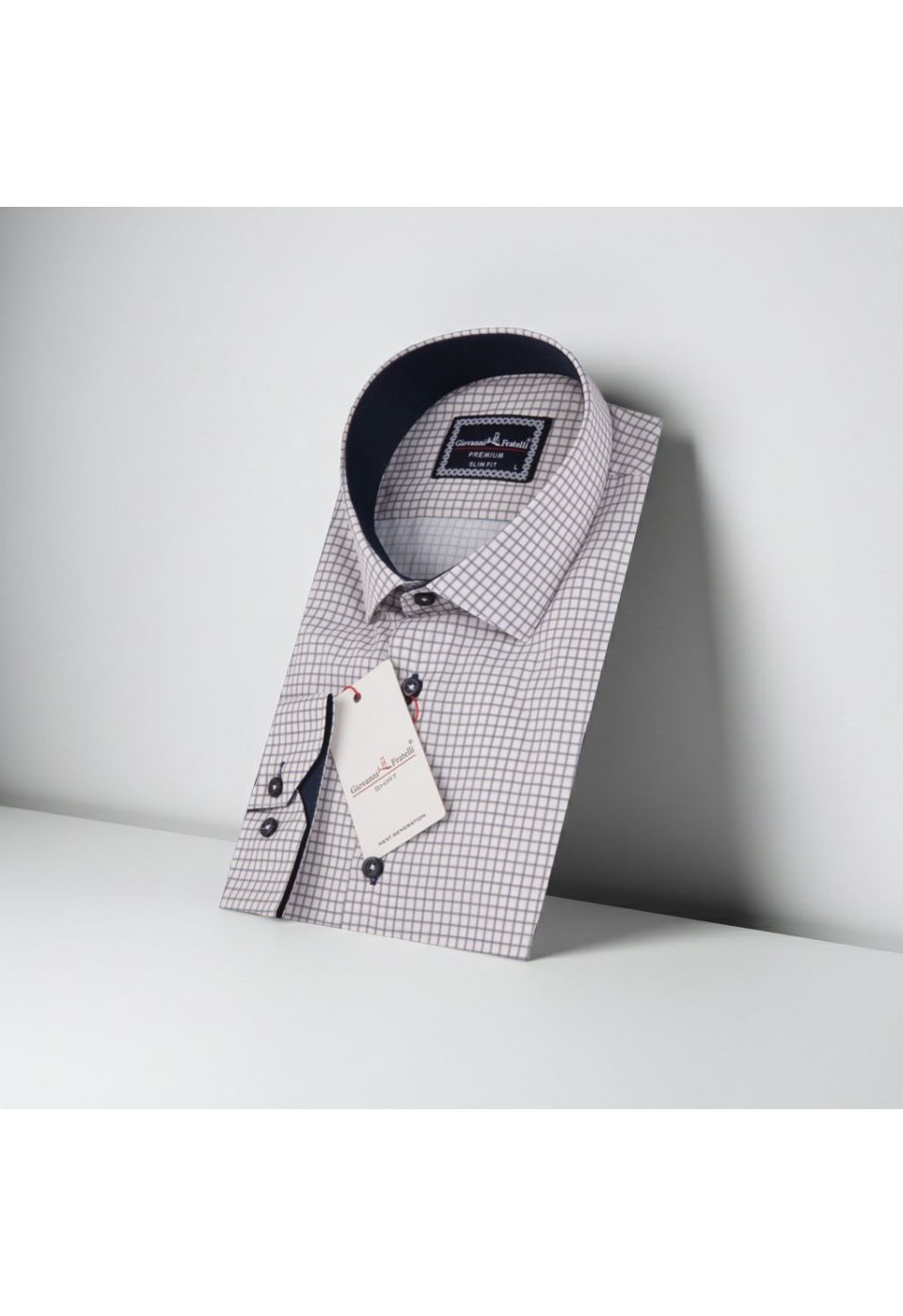 0422 CR DIGITAL 013 Slim Fit Uzun Kol Desenli Dijital Baskılı Erkek Gömlek 3GMK320422013 - Giovanni Fratelli