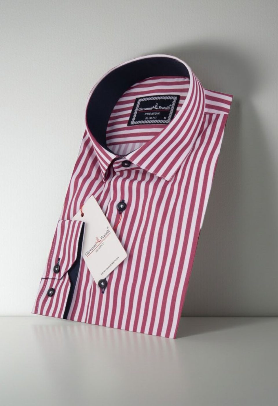 Slim Fit Uzun Kol Desenli Dijital Baskılı Erkek Gömlek 3GMK320422019