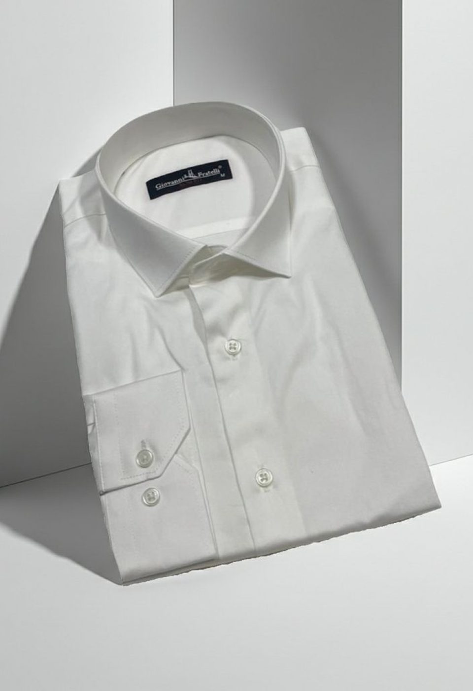 Slim Fit Uzun Kol Düz Renk Saten Erkek Gömlek 3GMK310435001 - Giovanni Fratelli
