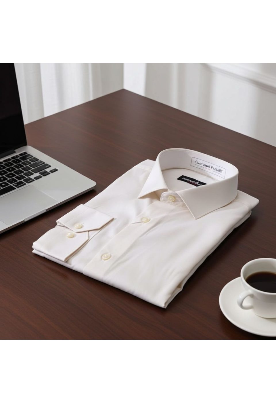 Slim Fit Uzun Kol Düz Renk Saten Erkek Gömlek 3GMK310435002 - Giovanni Fratelli
