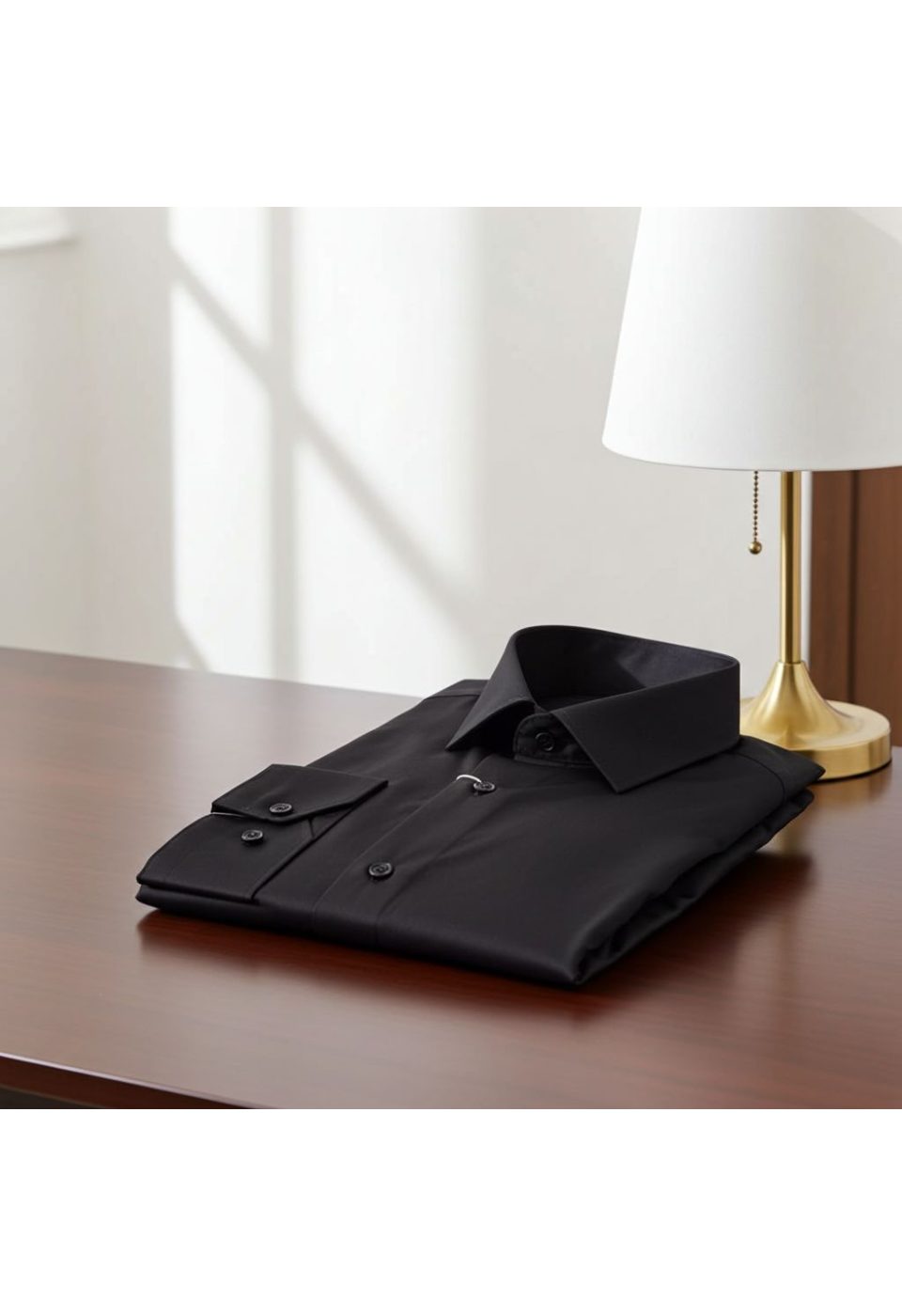 Slim Fit Uzun Kol Düz Renk Saten Erkek Gömlek 3GMK310435003 - Giovanni Fratelli