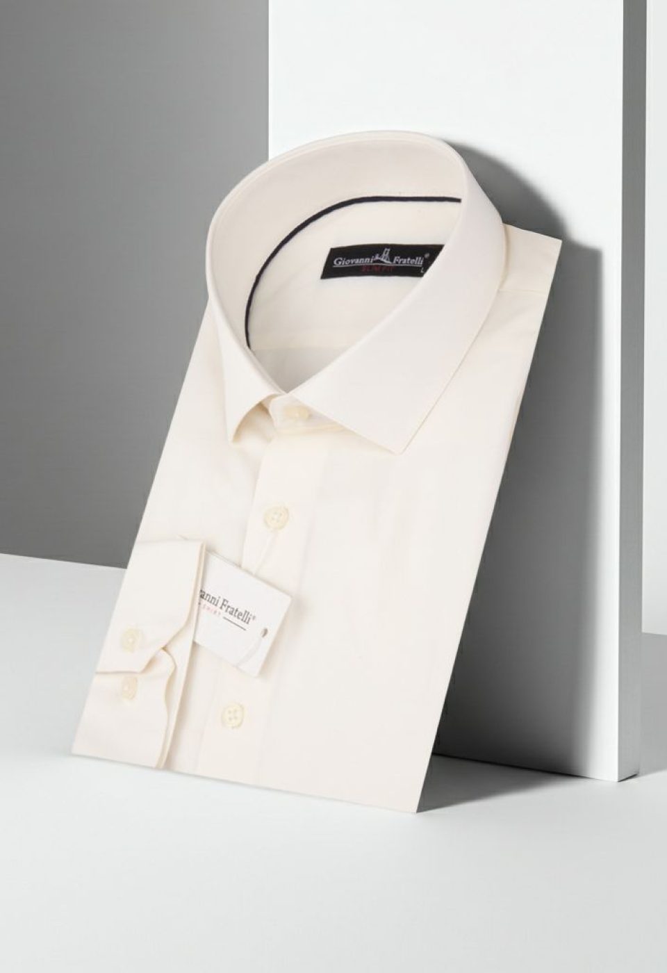 Slim Fit Uzun Kol Düz Renk Erkek Gömlek 3GMK310467002