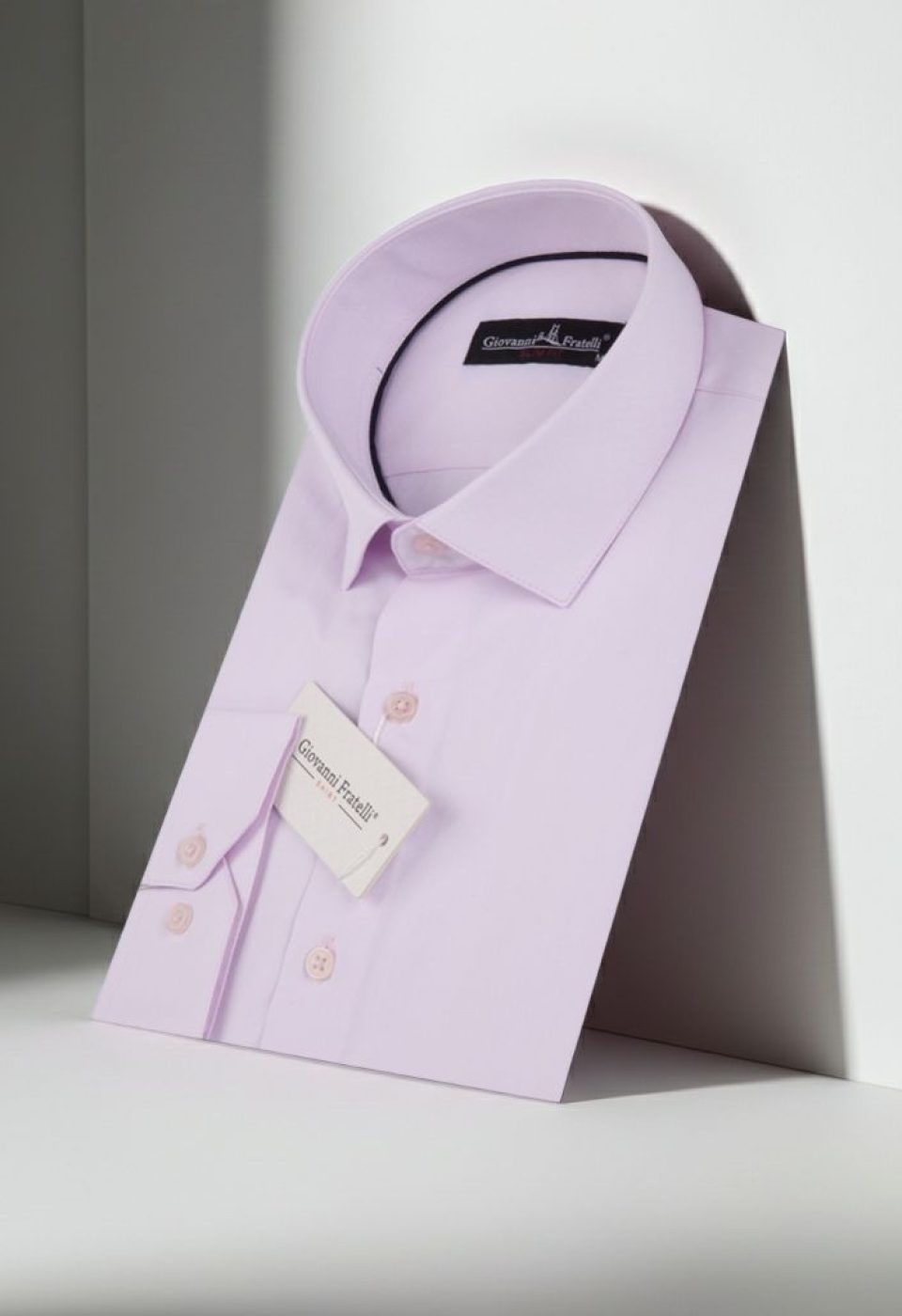 Slim Fit Uzun Kol Düz Renk Erkek Gömlek 3GMK310467006