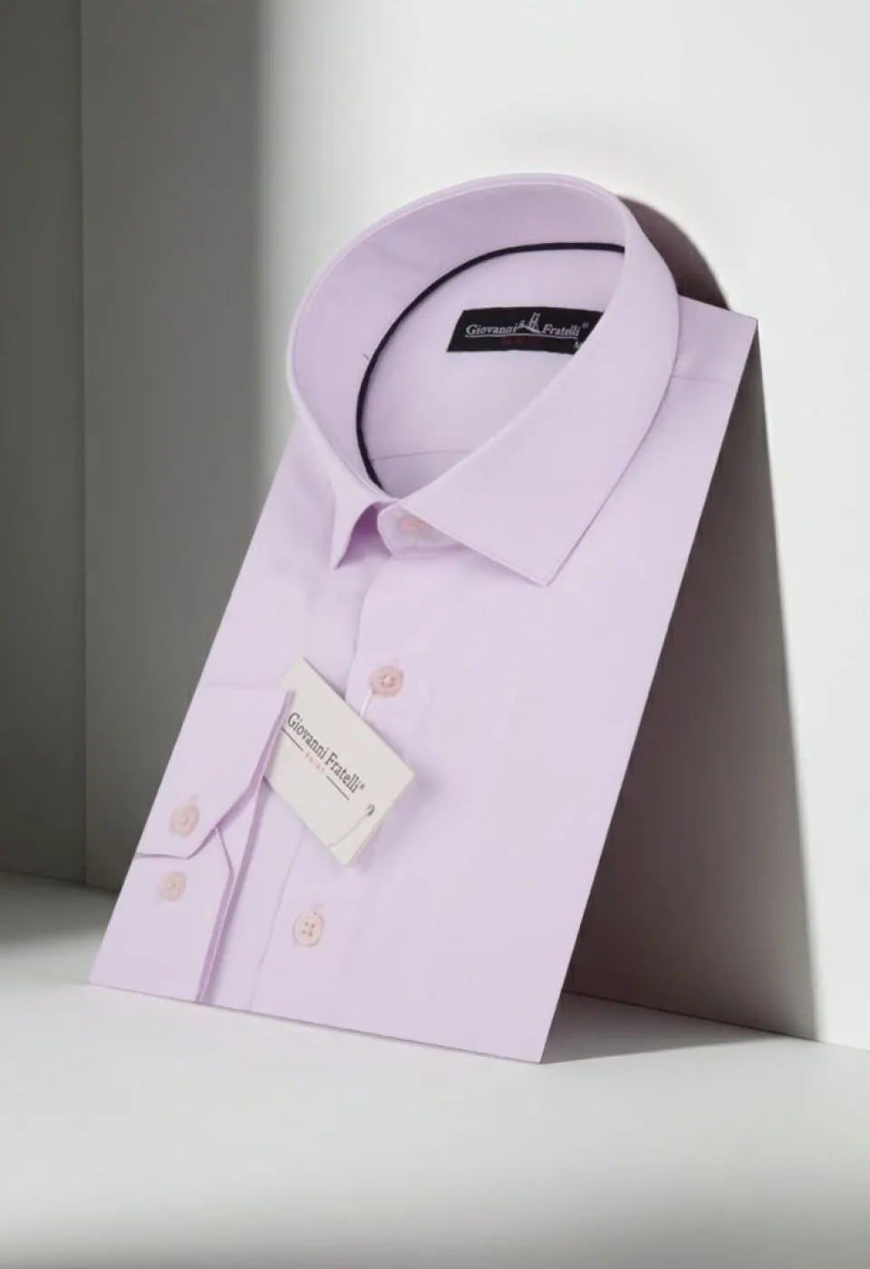 Slim Fit Uzun Kol Düz Renk Erkek Gömlek 3GMK310467006
