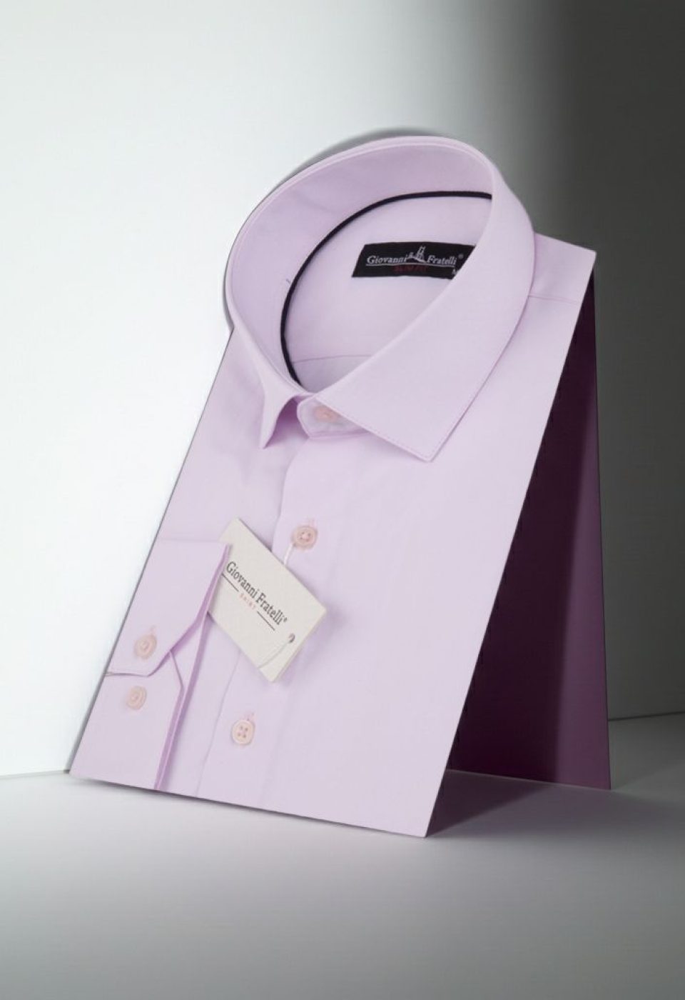 Slim Fit Uzun Kol Düz Renk Erkek Gömlek 3GMK310467006