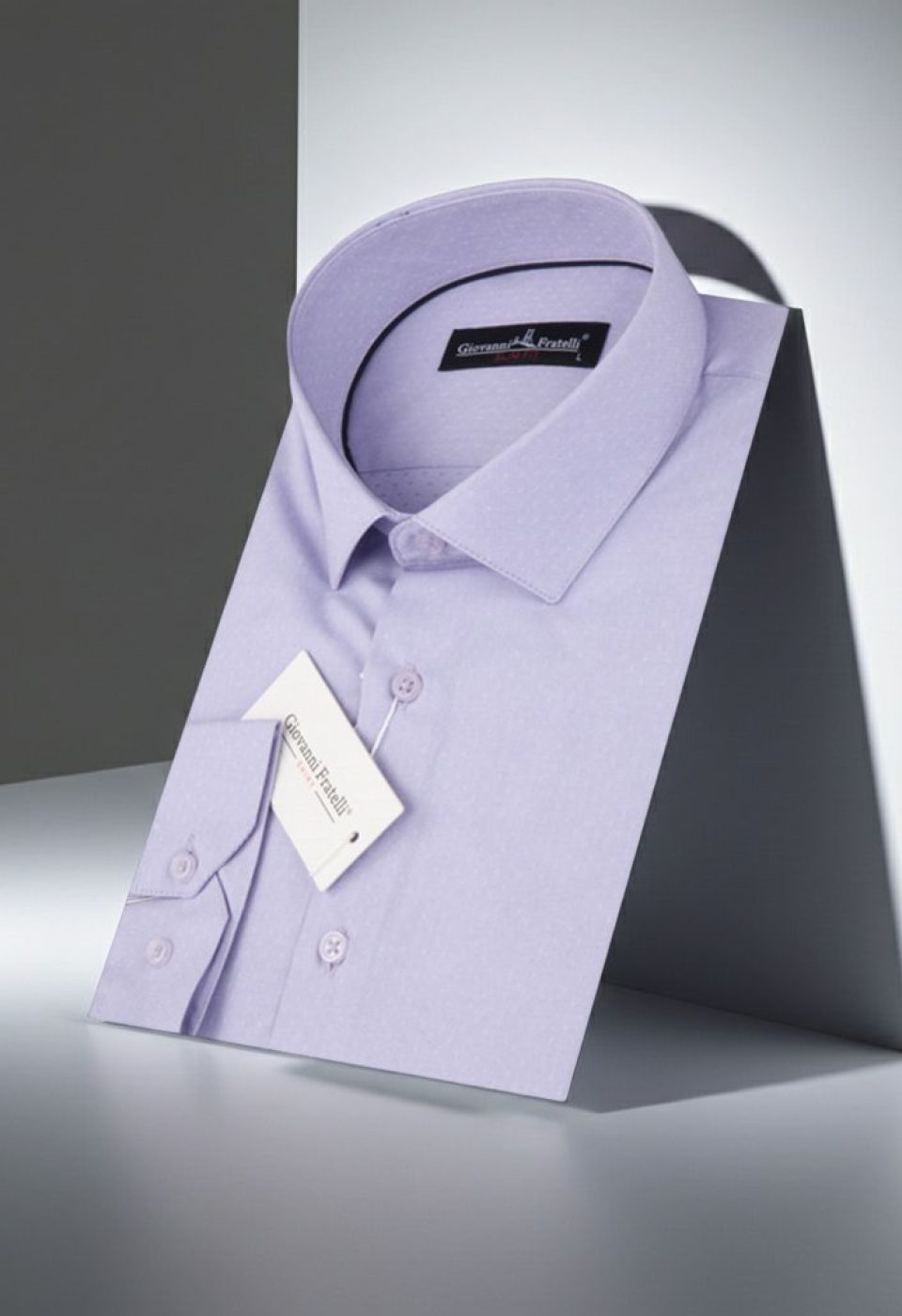 Slim Fit Uzun Kol Düz Renk Erkek Gömlek 3GMK310467008