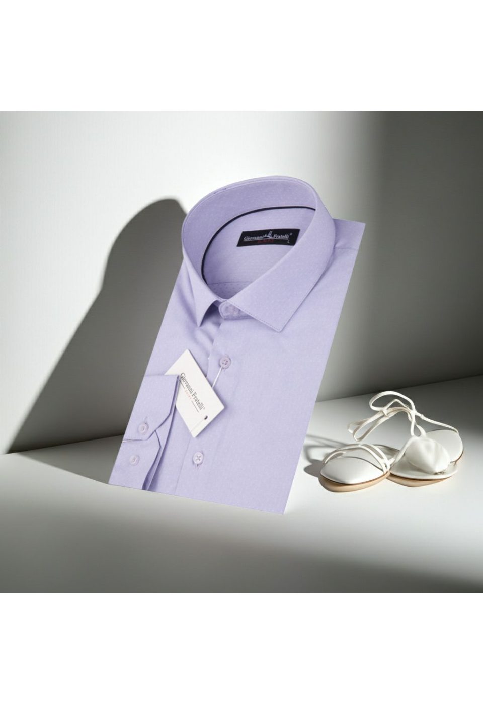 0467 CR 008 Slim Fit Uzun Kol Düz Renk Erkek Gömlek 3GMK310467008 - Giovanni Fratelli